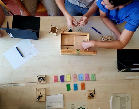 Die Alexx-Boxx mit den einzelnen Bestandteilen