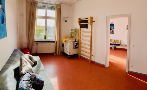 Trainingsraum für Setting Geburt