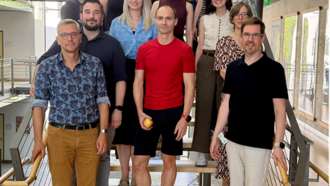 Die Teilnehmenden des MiHUB-Präsenztreffens am 23. Juni 2026 im Medizinisch-Theoretischen Zentrum der TU Dresden.