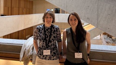 Dr.-Ing Miriam Goldammer und Sara Bäcker