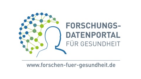 Logo "Forschungsdatenportal für Gesundheit"