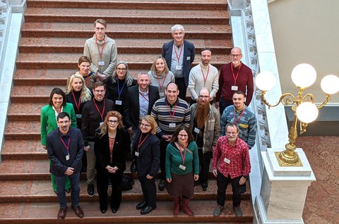 KIMed-Team in der Leipziger Albertina