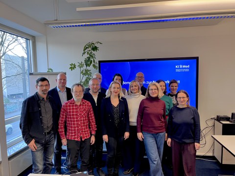 Das KIMed-Team zu Gast am ZMI 