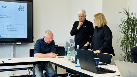 Während des KIMed-Workshops