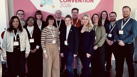 HSMD-Team auf der CONVENTION