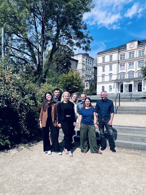 The KIMed team visits Mittweida University of Applied Sciences