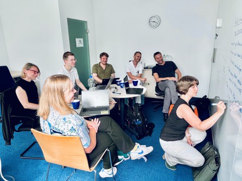 Gemeinsames Erarbeiten und Brainstorming