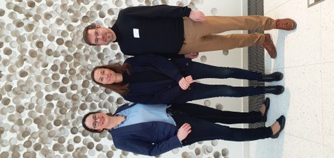 Dresdener PIs von PEDNET- LC: Dr. Nicole Töpfner (KIK), Dr. Heidi Altmann (Leiterin BioBank Dresden), Prof. Dr. Martin Sedlmayr (Direktor ZMI) (v.l.n.r.)