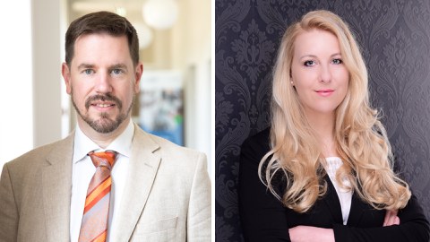 Prof. Dr. Martin Sedlmayr und Dr. Claudia Heine