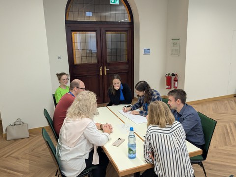 Während des Workshops