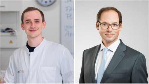 Dr. Wulf Tonnus und Prof. Andreas Linkermann (v.l.n.r.).