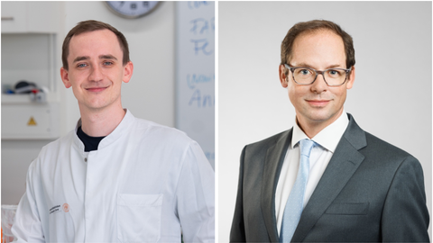 Dr. Wulf Tonnus und Prof. Andreas Linkermann (v.l.n.r.).