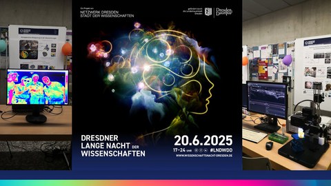 Das Bild zeigt das Logo der Langen Nacht der Wissenschaften.