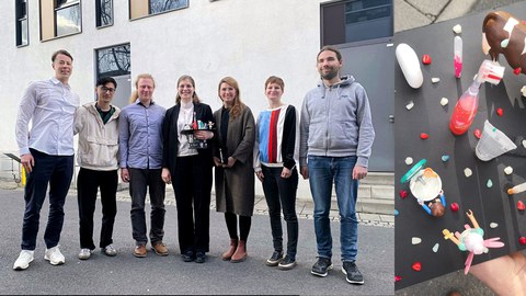 Auf dem Foto sind fünf Personen zu sehen.