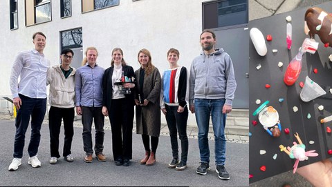 Auf dem Foto sind fünf Personen zu sehen.