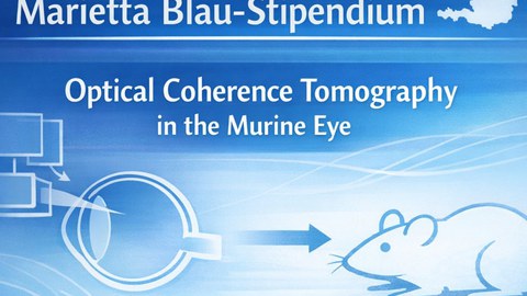 Das Bild zeigt den Schriftzug Marietta Blau-Stipendium.