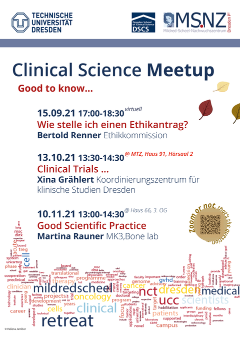 Clinical Science Meetup Autumn 2021