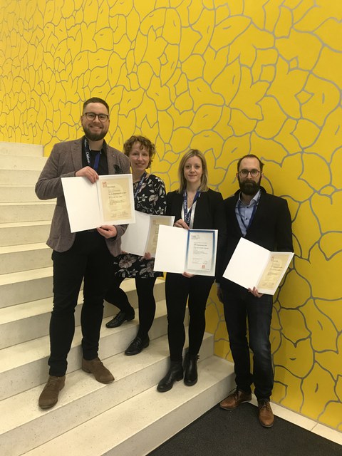 Pressemitteilung DGE 2020 für Tandem Rachner/Goebel