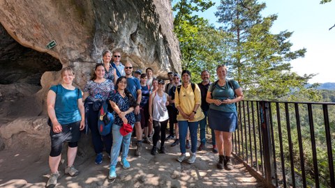 Gruppenbild Arbeitsgruppe Solimena