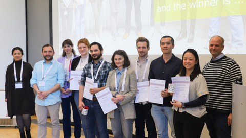 Gruppenbild der Gewinner:innen des Outstanding Young Investigator Award 2024 des Deutschen Zentrums für Diabetesforschung