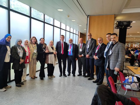 Gruppenbild Wahl Peter Schwarz zum Präsidenten der IDF