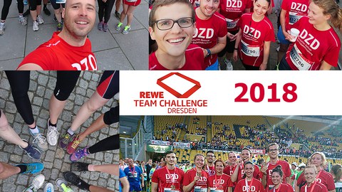 Bilder der Teilnehmer der REWE Team Challenge 2018