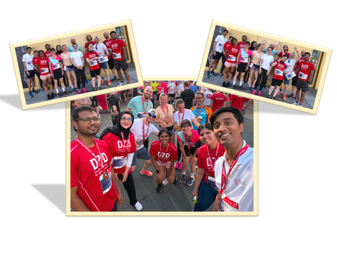 PLID-/DZD-Team bei der REWE Team Challenge