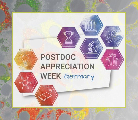 Logo Postdoc Appreciation Week 2024 Germany