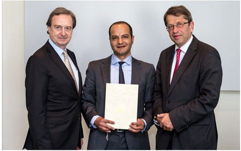 Prof. Dr. Ali El-Armouche wird 2014 mit dem Arthur-Weber-Preis ausgezeichnet