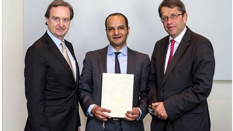 Prof. Dr. Ali El-Armouche wird 2014 mit dem Arthur-Weber-Preis ausgezeichnet