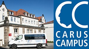 Bild Haus 17 und Carus Campus Logo