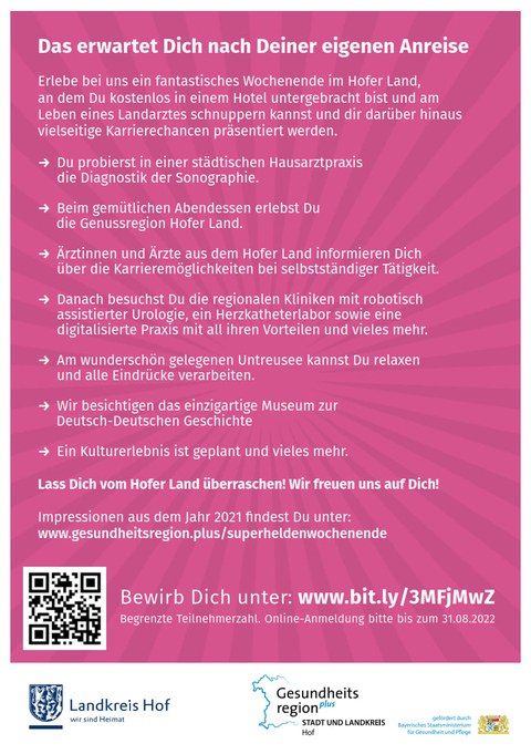 Einladungsflyer Rückseite