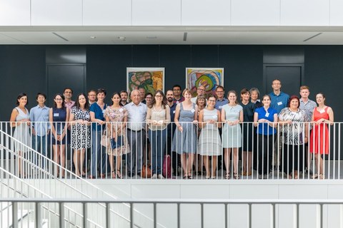 Gruppenbild von Teilnehmern an einem Workshop des Dresden-Fellowship Programms