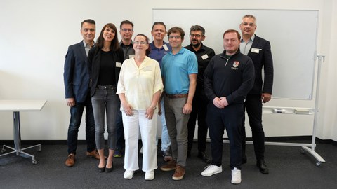 Gruppenbild der im Modellstudiengang MEDiC Verantwirtlichen für die Auswahlgespräche