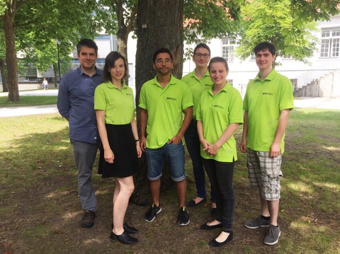 Dr. Henryk Pich und das Dresdner Team beim Paul-Ehrlich Contest 2018