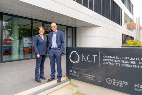 Prof. Mechthild Krause und Prof. Thomas Südhof