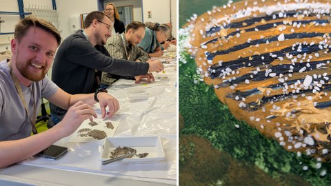 Menschen bei kreativer Arbeit