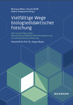 Cover in blau mit Titel
