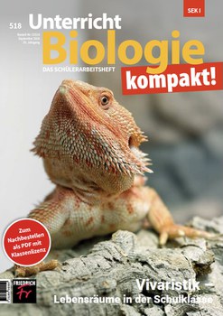 Cover eines Kompaktheft zur Anschaffung, Haltung & Pflege von Tieren an der Schule
