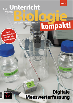 Cover eines Heftes mit digitalen Sensoren 