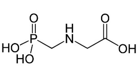 Glyphosat-Strukturformel