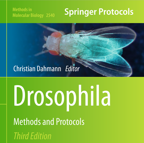 Die dritte Auflage des Buches “Drosophila: Methods and Protocols” ist erschienen.