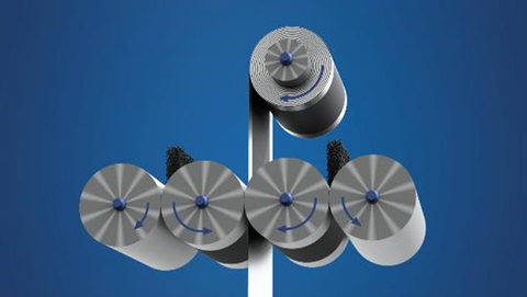 Trockenbeschichtung für Batterieelektroden