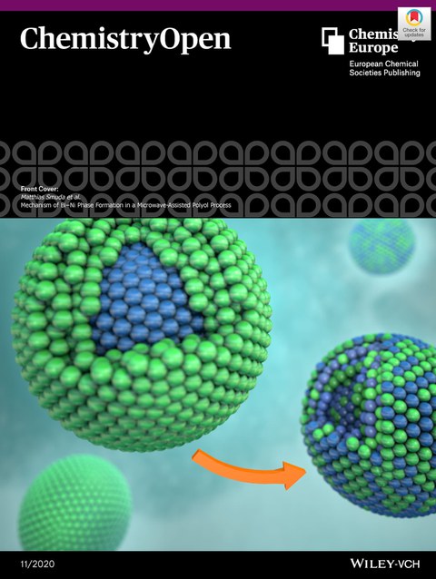 Mechanism of Bi-Ni-Phase Formation in a Microwave-Assisted Polyol Process