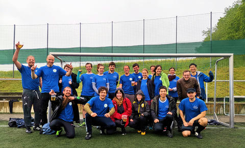 Fußball Turnier 2019 - unsere Mannschaft 