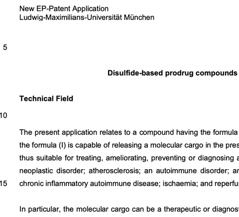 2021 Felber Disulfide Prodrugs