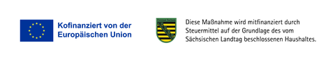 Logos EU, Freistaat Sachsen