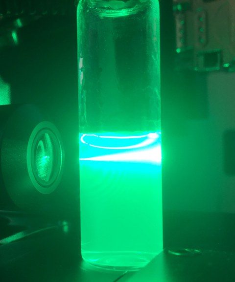 Grüner Laser