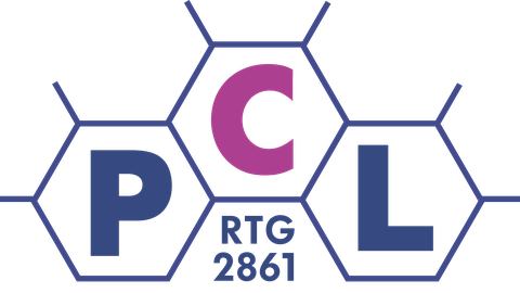 Drei Sechsecke aneinander und Schriftzug PCL RTG 2861