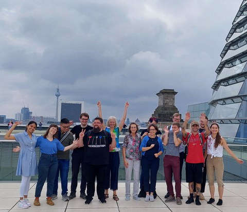 Team des Lehrstuhls Elektrochemie